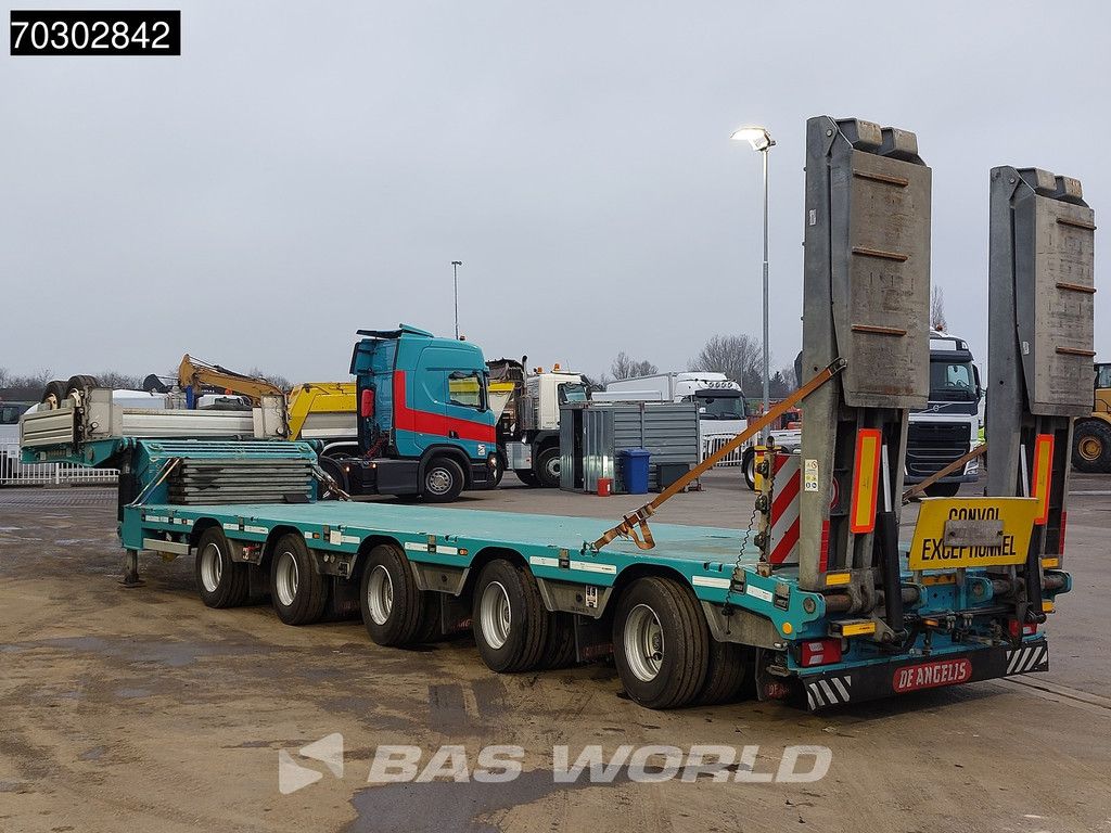 De Angelis D4S005 Extendable650cm 5xSteeringaxle Hydraulic Neck Ramps
