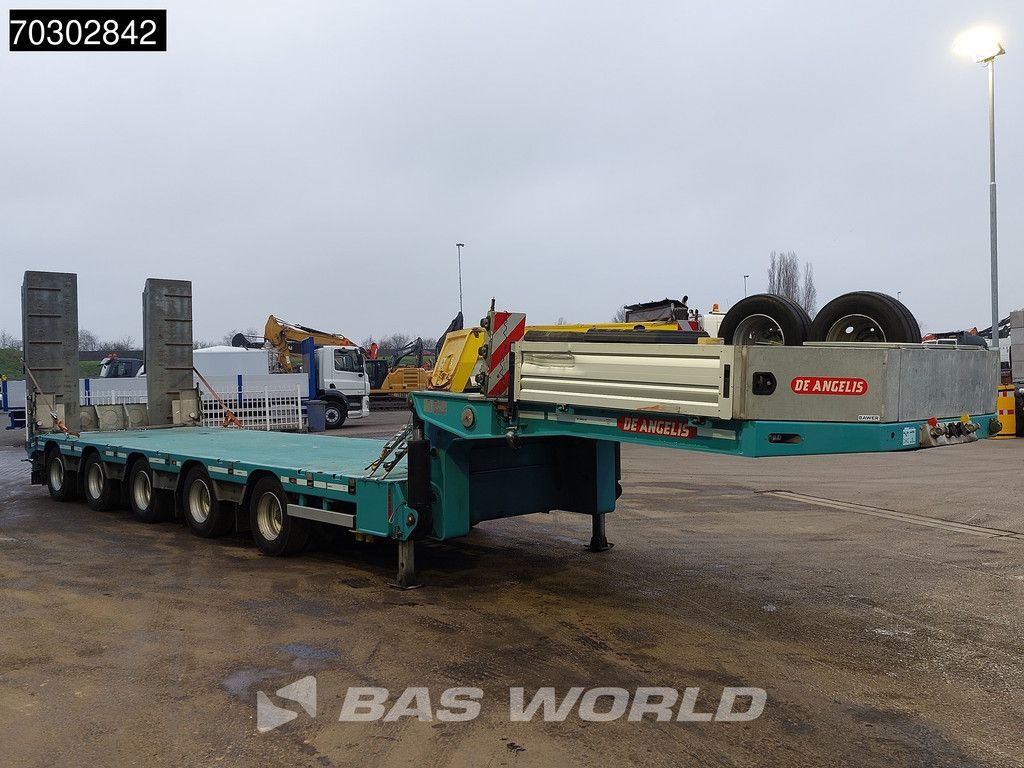 De Angelis D4S005 Extendable650cm 5xSteeringaxle Hydraulic Neck Ramps