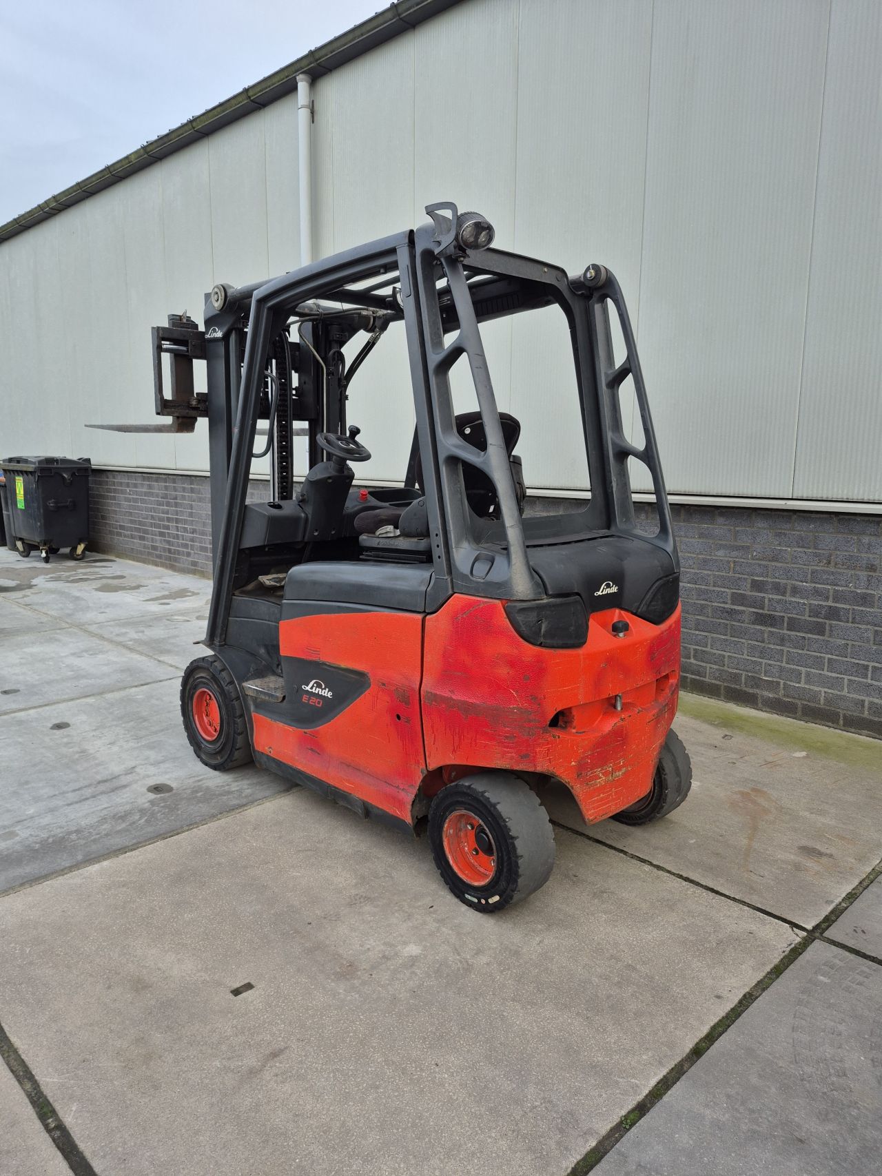 Linde E20H-01/600 duplo freelift sideshift 2.5 ton bj 2014 6888