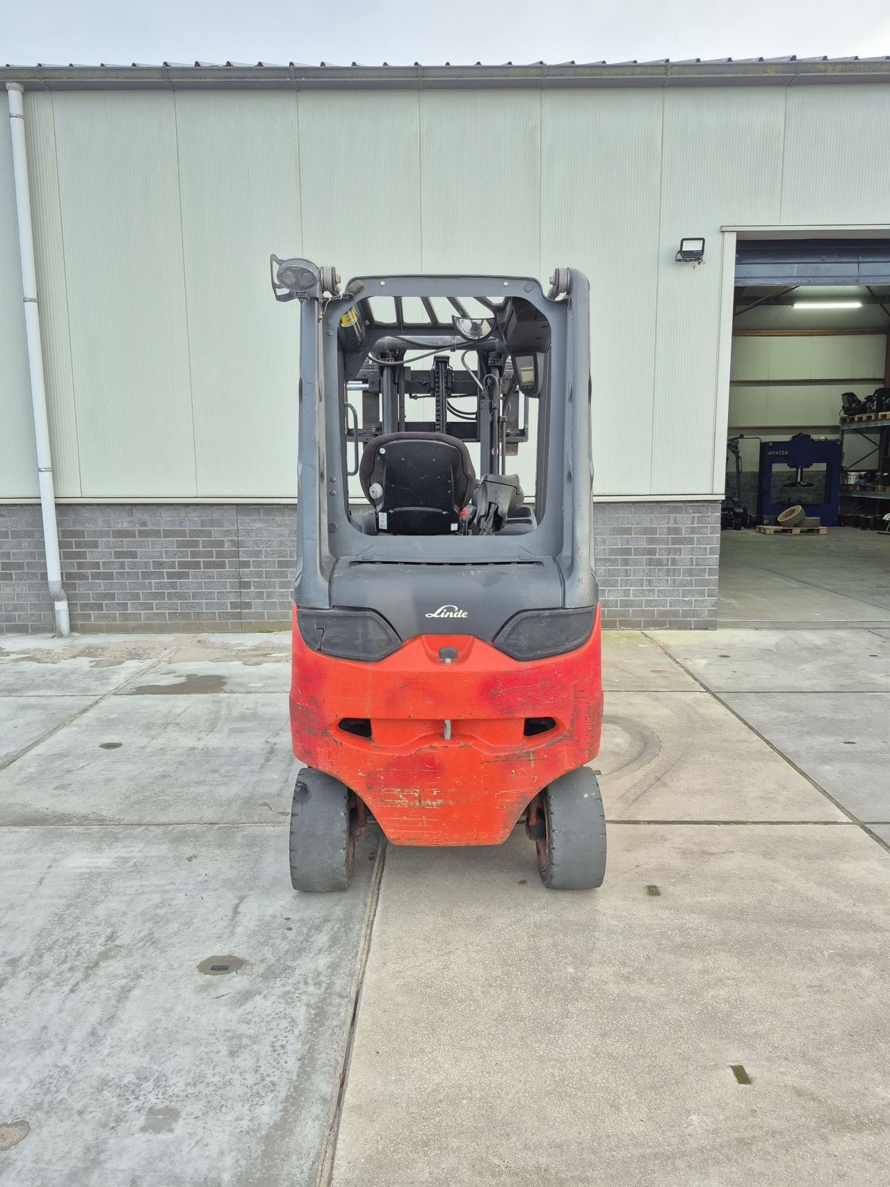 Linde E20H-01/600 duplo freelift sideshift 2.5 ton bj 2014 6888
