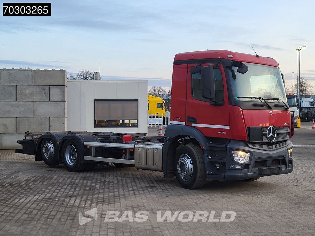 Mercedes Antos Antos 2533 6X2 BDF ADR Full Air Suspension Lift+Steering Axle Automatic Euro 6