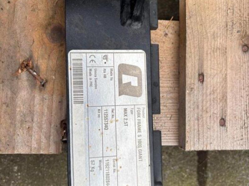 Quicke PALETTENGABEL S 1000 KG-1000