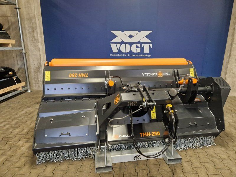 TMC Cancela TMH-250  /Schlegel mit hydr. Heckklappe für Trakto