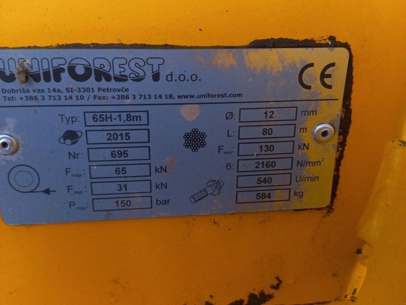 Uniforest 65 H Pro