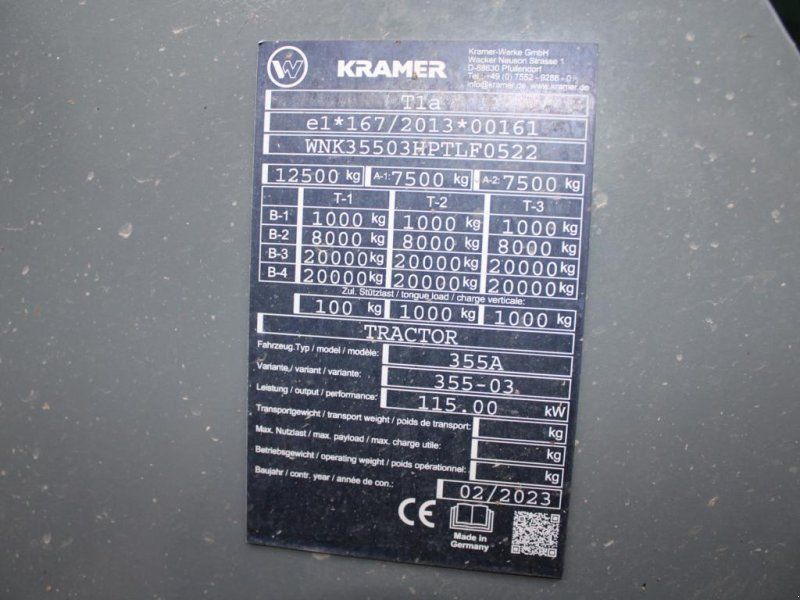 Kramer KL 55.8T  Nr.: 522