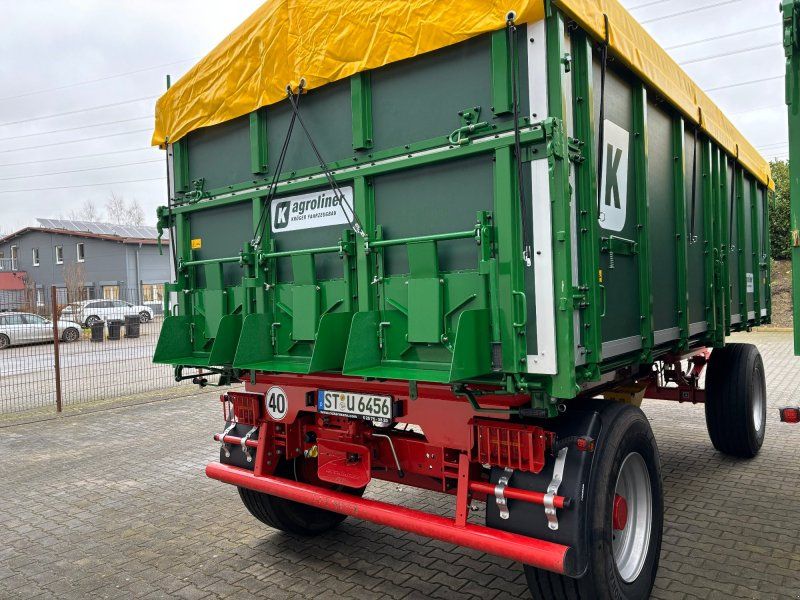 Kröger 18to 3 Schieber mit Kunststoffbordwand Interne Nr. 40745