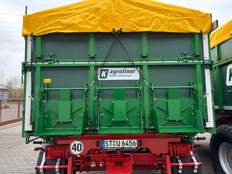 Kröger 18to 3 Schieber mit Kunststoffbordwand Interne Nr. 40745