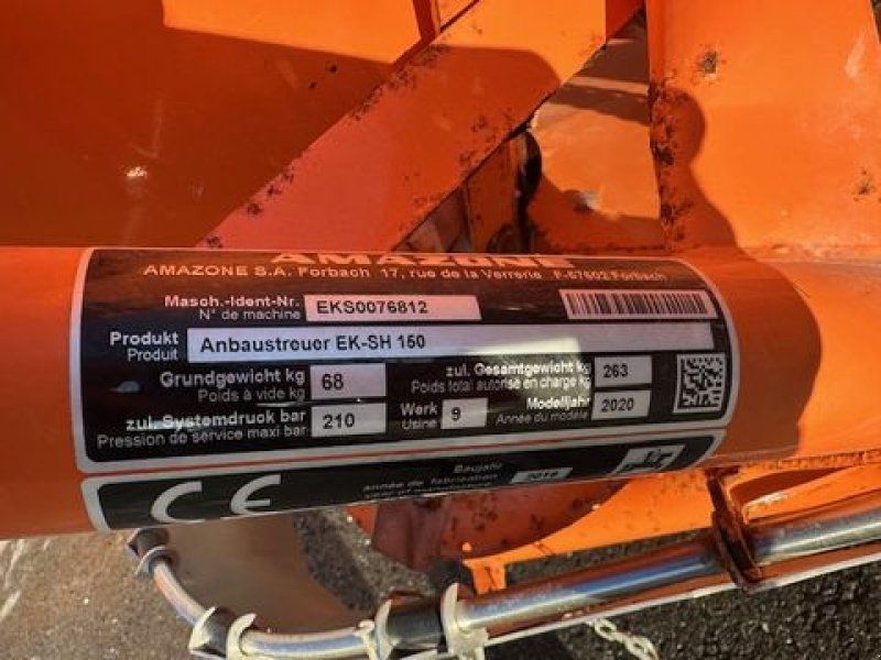 Amazone Salz-  Splitstreuer 150 Liter,