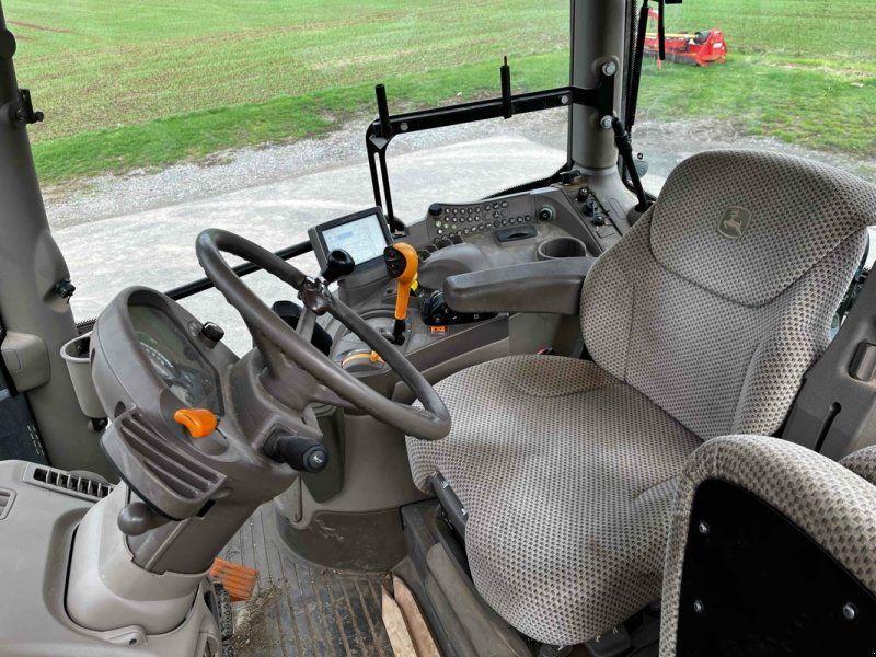 John Deere 6125R + 643R