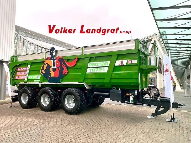 Pronar T 8724 Muldenkipper 34 to AGRITECHNICA Maschine; Hydraulisches F