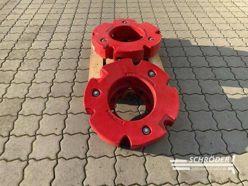 Fendt RADGEWICHTE 2X 300 KG + TRÄGERPLATTEN