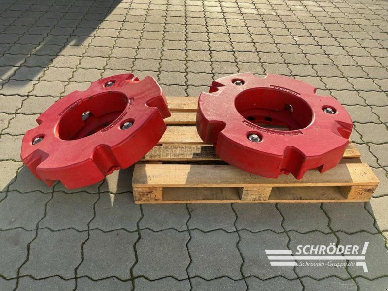 Fendt RADGEWICHTE 2X 300 KG + TRÄGERPLATTEN