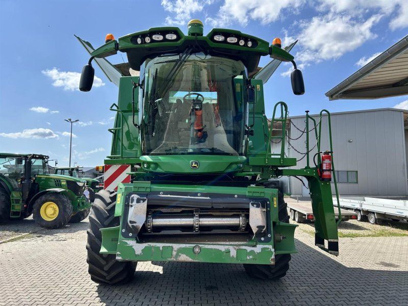 John Deere S680i HM mit Geringhoff 630 VarioStar