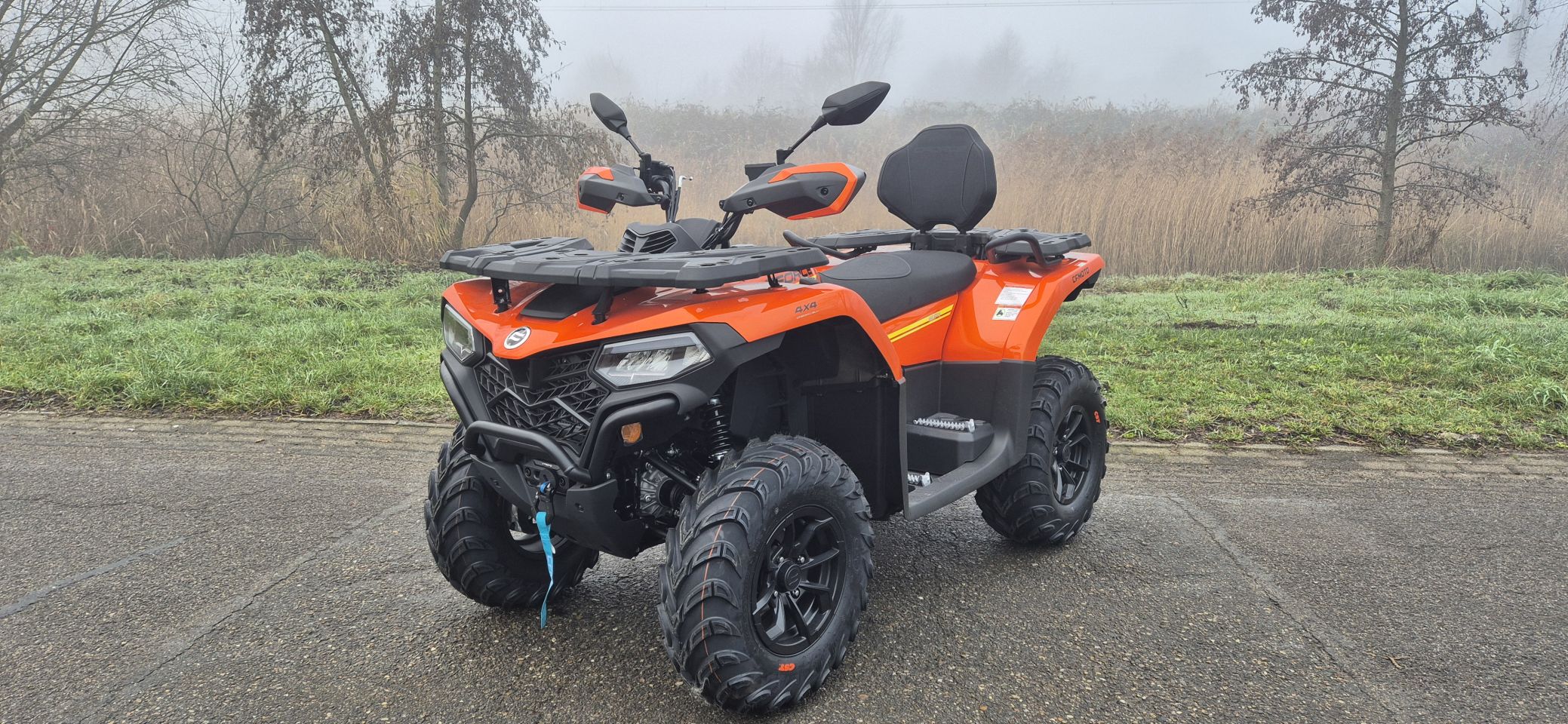 Cf-moto cforce 520L stuurbekrachtiging autokenteken