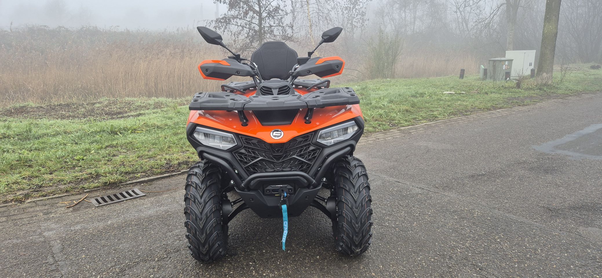 Cf-moto cforce 520L stuurbekrachtiging autokenteken