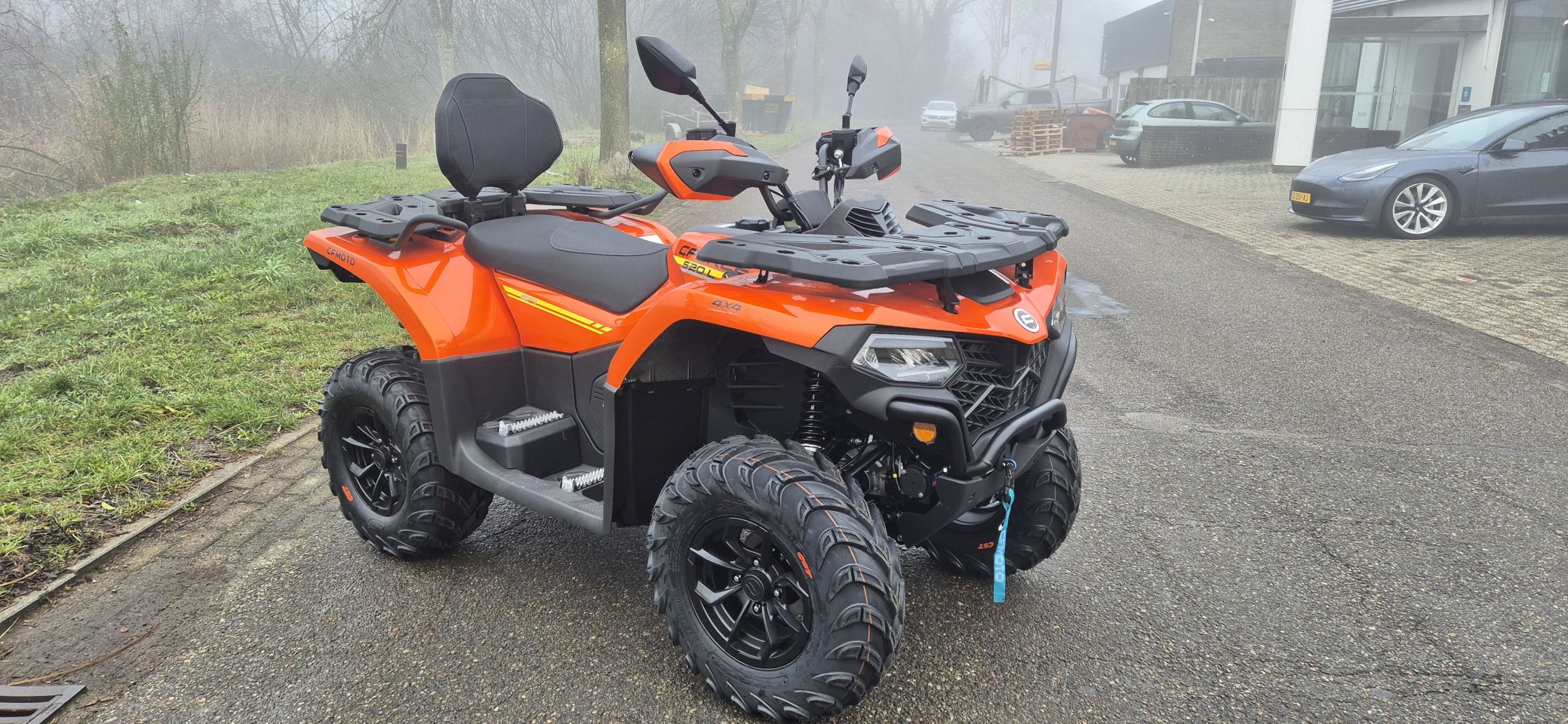 Cf-moto cforce 520L stuurbekrachtiging autokenteken