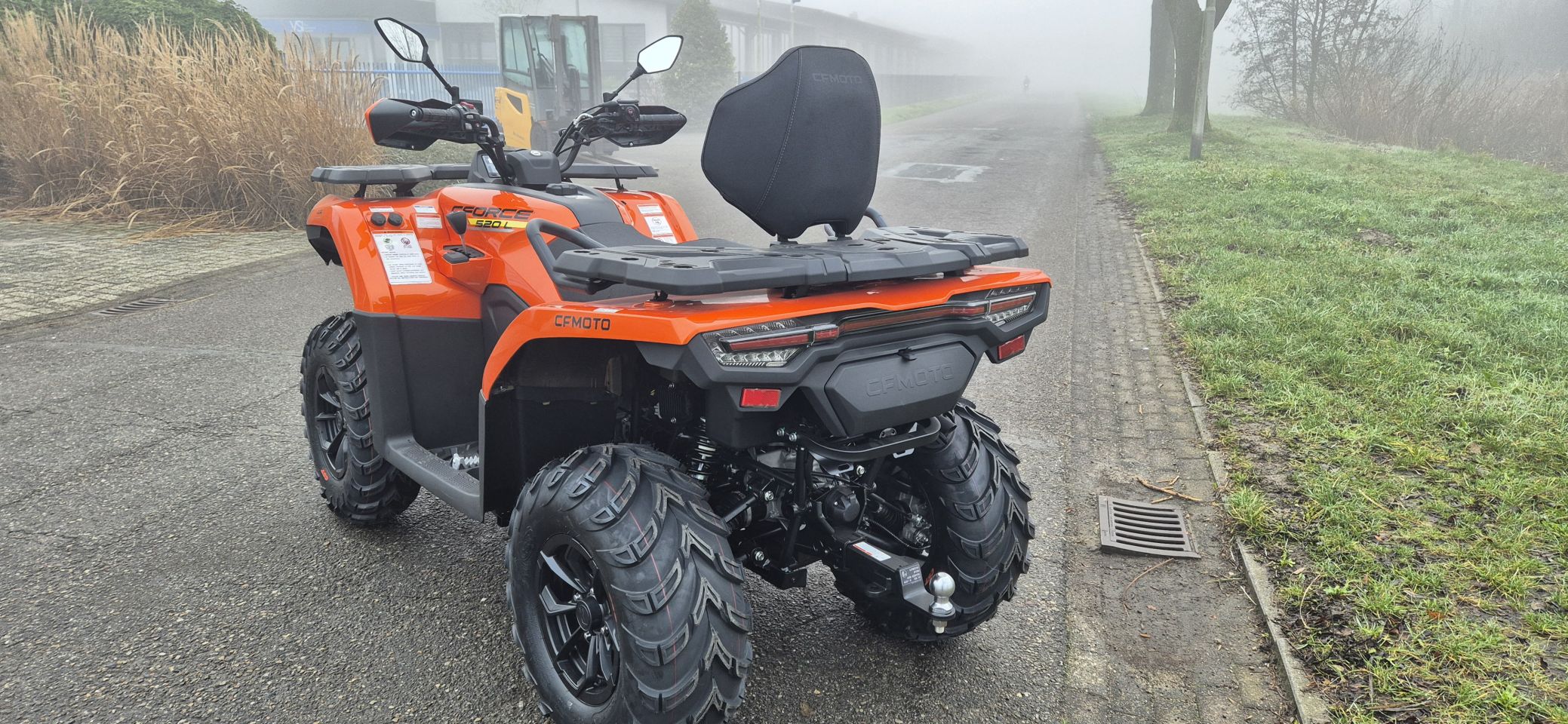 Cf-moto cforce 520L stuurbekrachtiging autokenteken