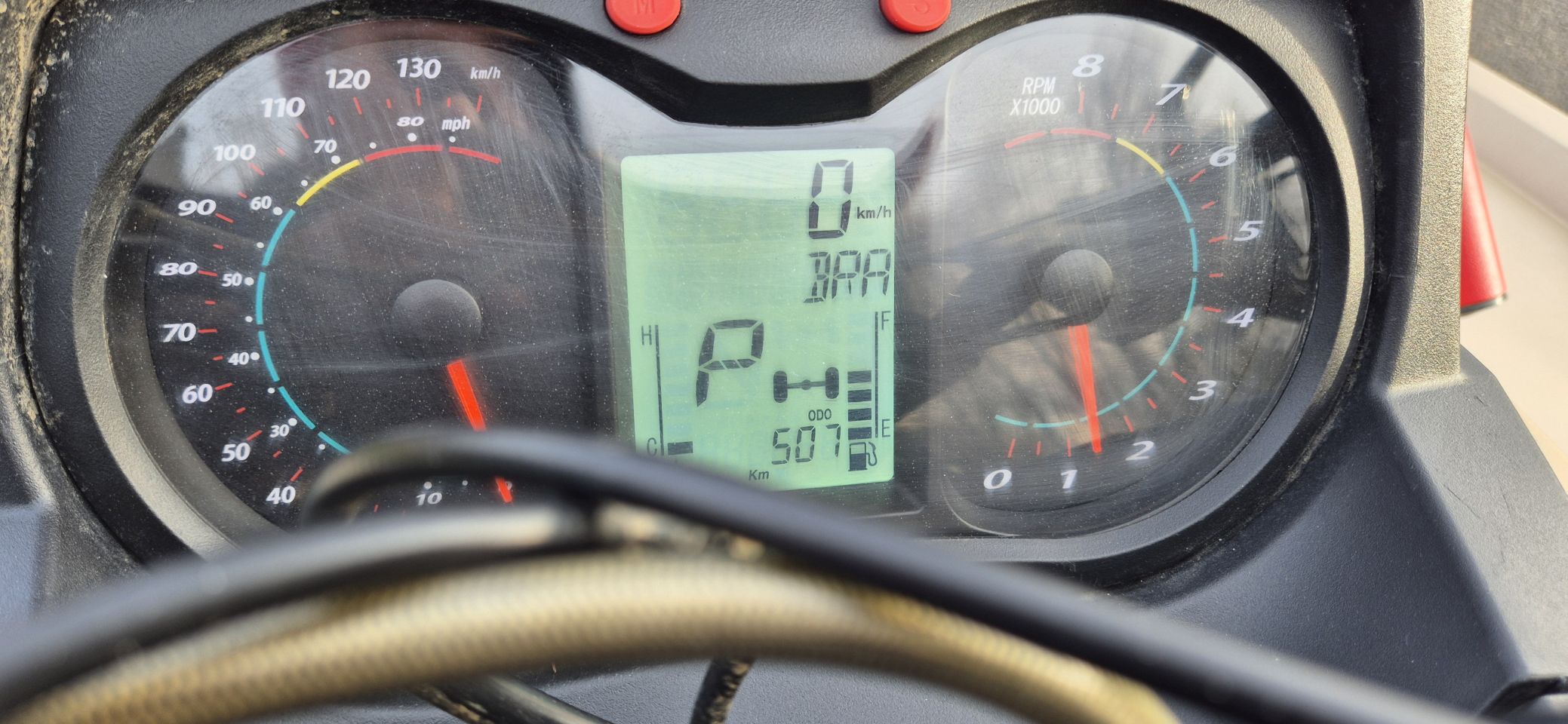 Aodes Pathcross 1000L T kenteken mudversie kanon in het terrein