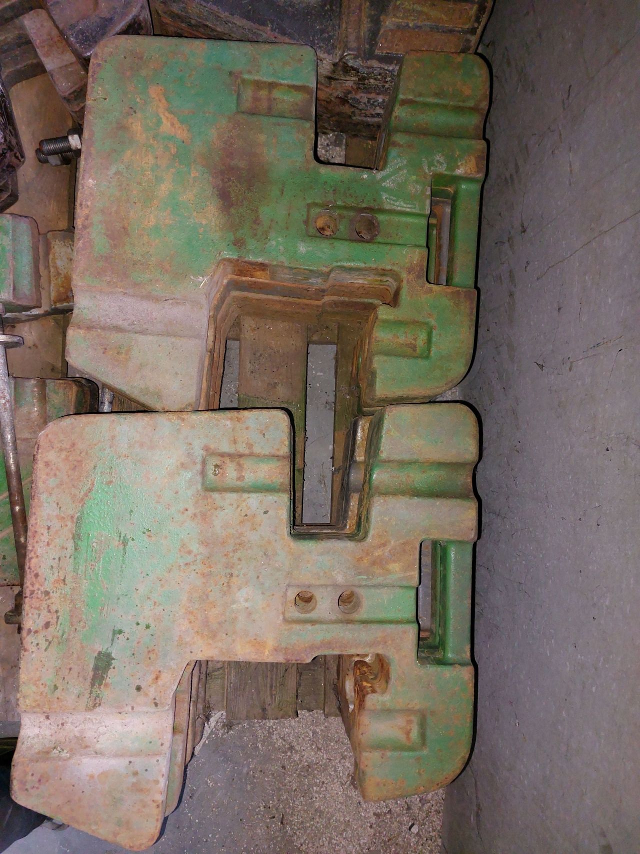 Frontwichten en grondschaaf