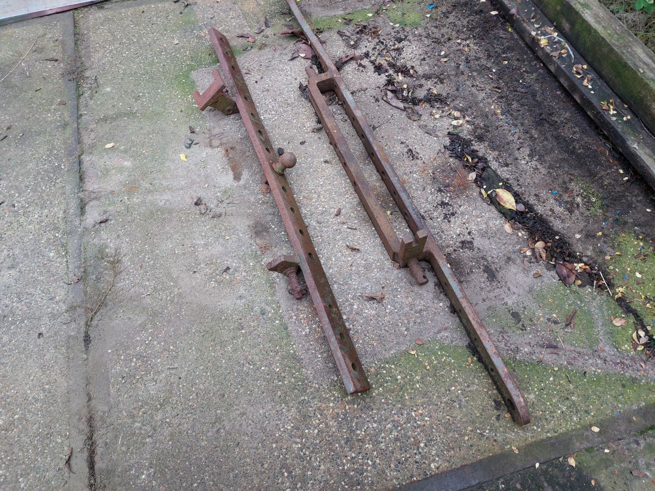 Frontwichten en grondschaaf