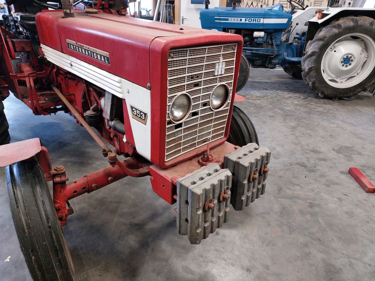 Frontwichten en grondschaaf