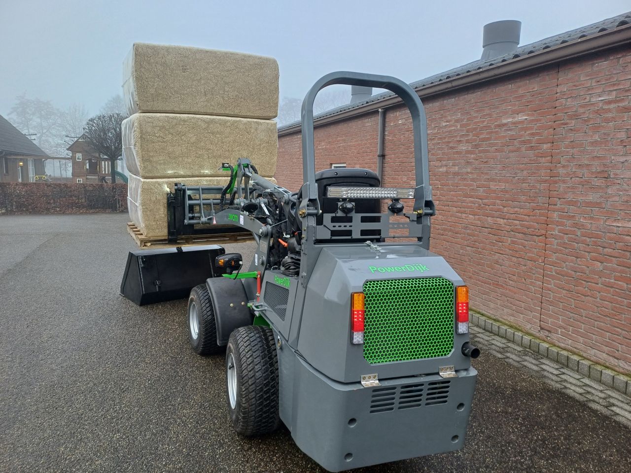 Minishovel WCM -L1812 Kubota diesel