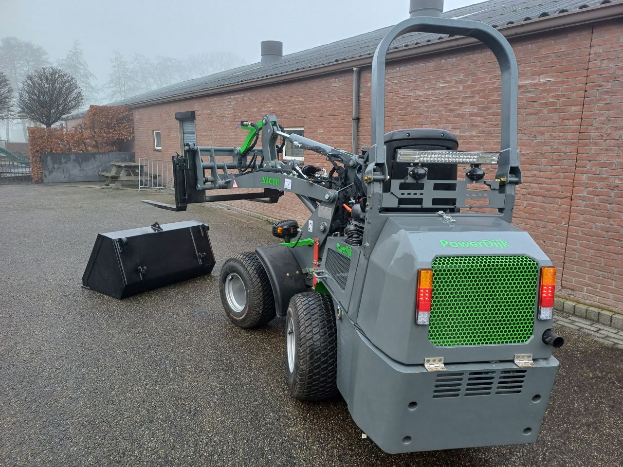 Minishovel WCM -L1812 Kubota diesel