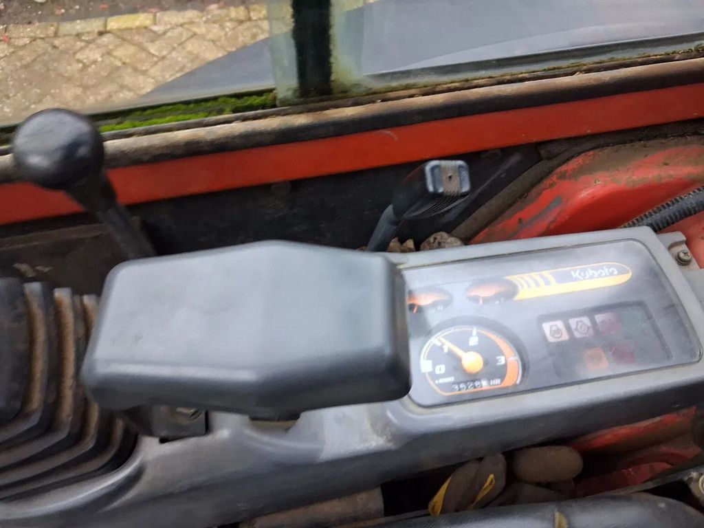 Kubota U25-3 minigraver 2 bakjes