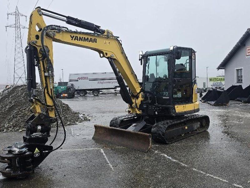 Yanmar SV60-A Bagger mit JAK 250 Fällgreifer