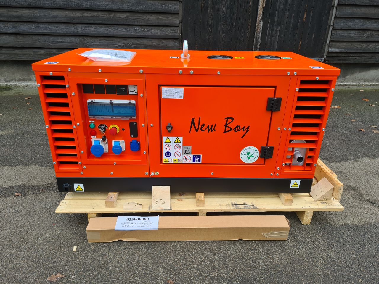 Kubota Newboy EPS103DE diesel generator aggregaat nieuw.