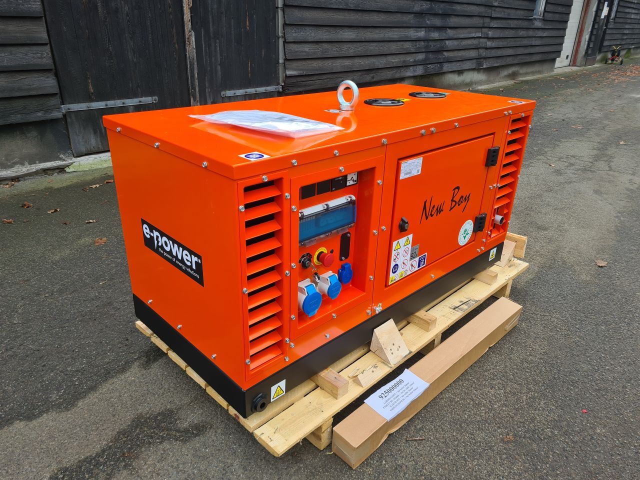 Kubota Newboy EPS103DE diesel generator aggregaat nieuw.