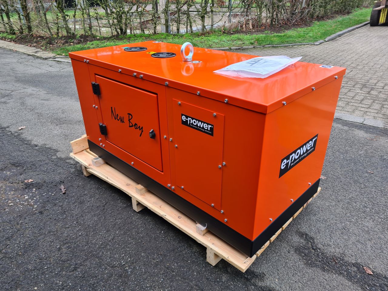 Kubota Newboy EPS103DE diesel generator aggregaat nieuw.