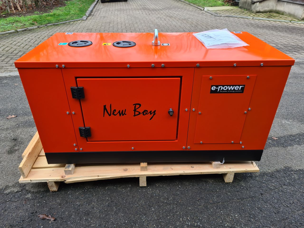 Kubota Newboy EPS103DE diesel generator aggregaat nieuw.
