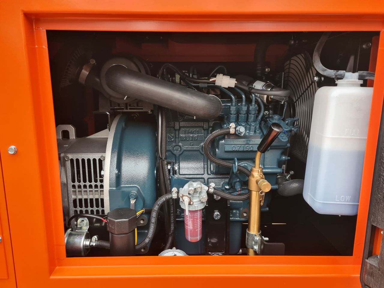 Kubota Newboy EPS103DE diesel generator aggregaat nieuw.