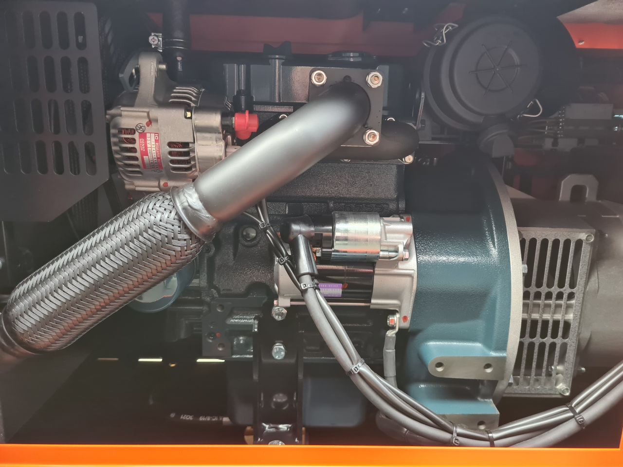 Kubota Newboy EPS103DE diesel generator aggregaat nieuw.
