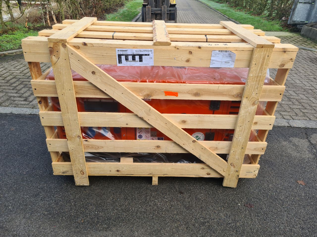 Kubota Newboy EPS103DE diesel generator aggregaat nieuw.