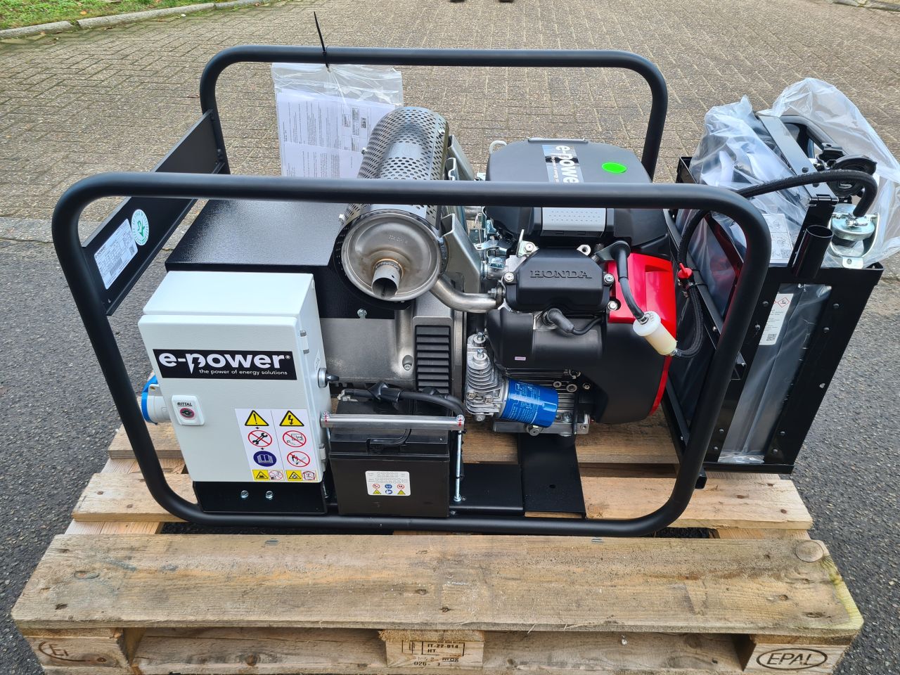 Europower EP12000E aggregaat generator met honda GX690 motor