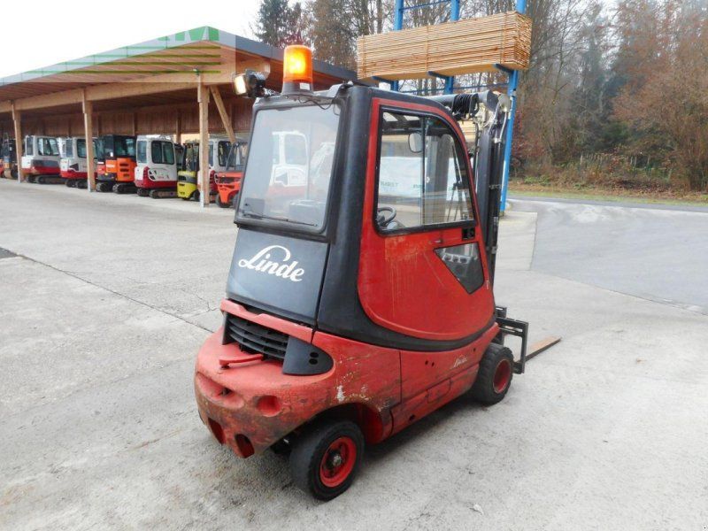 Linde h20d-03 triplex 4,7m + ss + kabine mit heizung