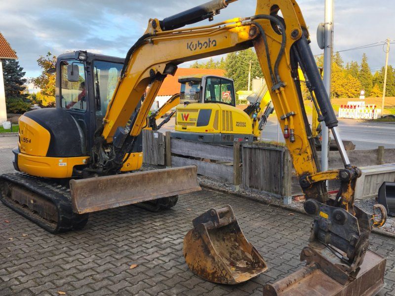 Kubota U55-4 Powertilt top!