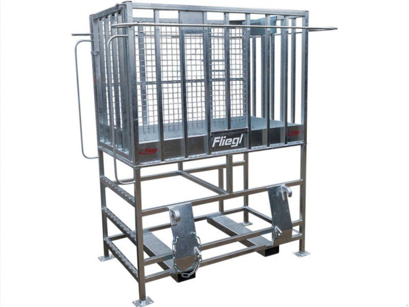 Fliegl Arbeitsbühne HOCH mit Euro-Aufnahme