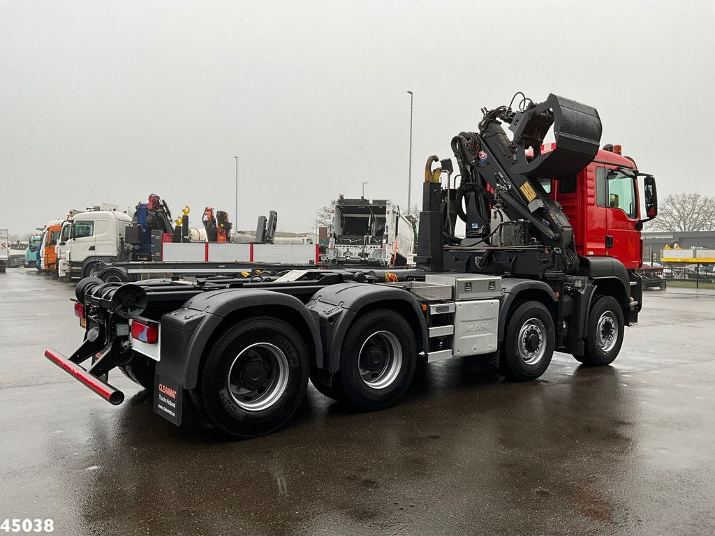 MAN TGS 35.400 8x4 Euro 6 HMF 16 Tonmeter Z-kraan