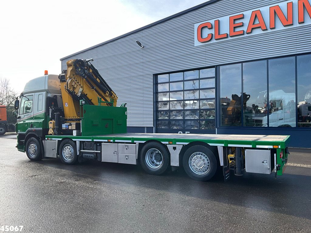 DAF FAX 85 CF 410 HMF 85 Tonmeter laadkraan + Fly-jib
