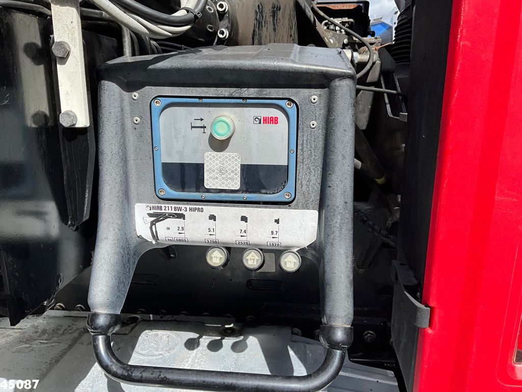 DAF FAN CF 290 Euro 6 Hiab 21 Tonmeter laadkraan Just 166.914 km!