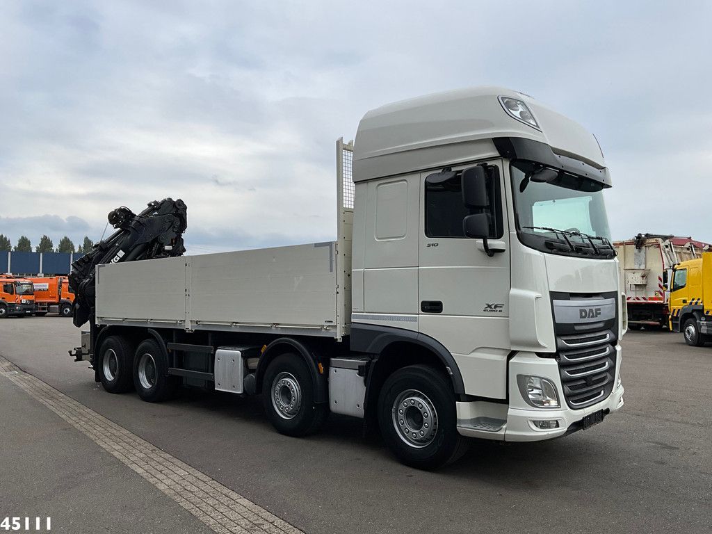 DAF FAD XF 510 Euro 6 Intarder MKG 29 Tonmeter laadkraan+Fly-Jib! Just 274.995 km!