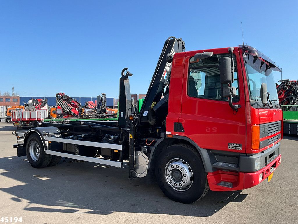 DAF FA 75.290 ATI Hiab 11 Tonmeter laadkraan Just 84.508 km!