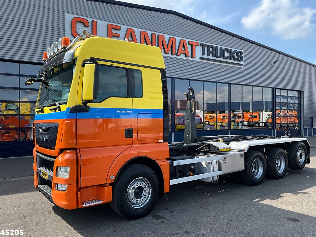 Man TGX 35.440 Euro 6 8x4 26 Ton haakarmsysteem
