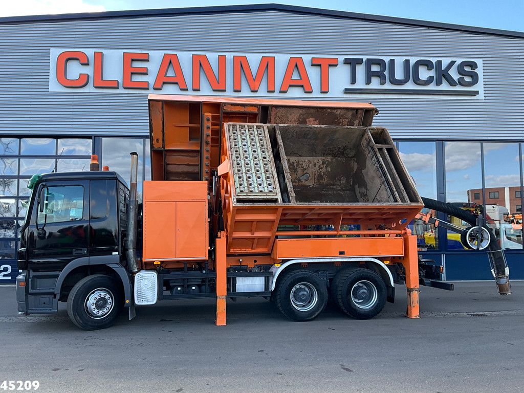 Mercedes-Benz Actros 3336 6x4 RSP Saugbagger 7m³