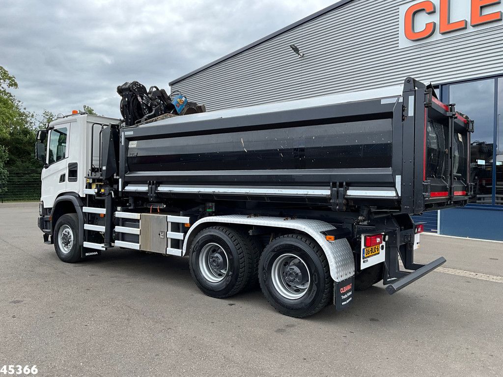 Scania G 410 6x6 Euro 6 Palfinger 17 Tonmeter Z-kraan