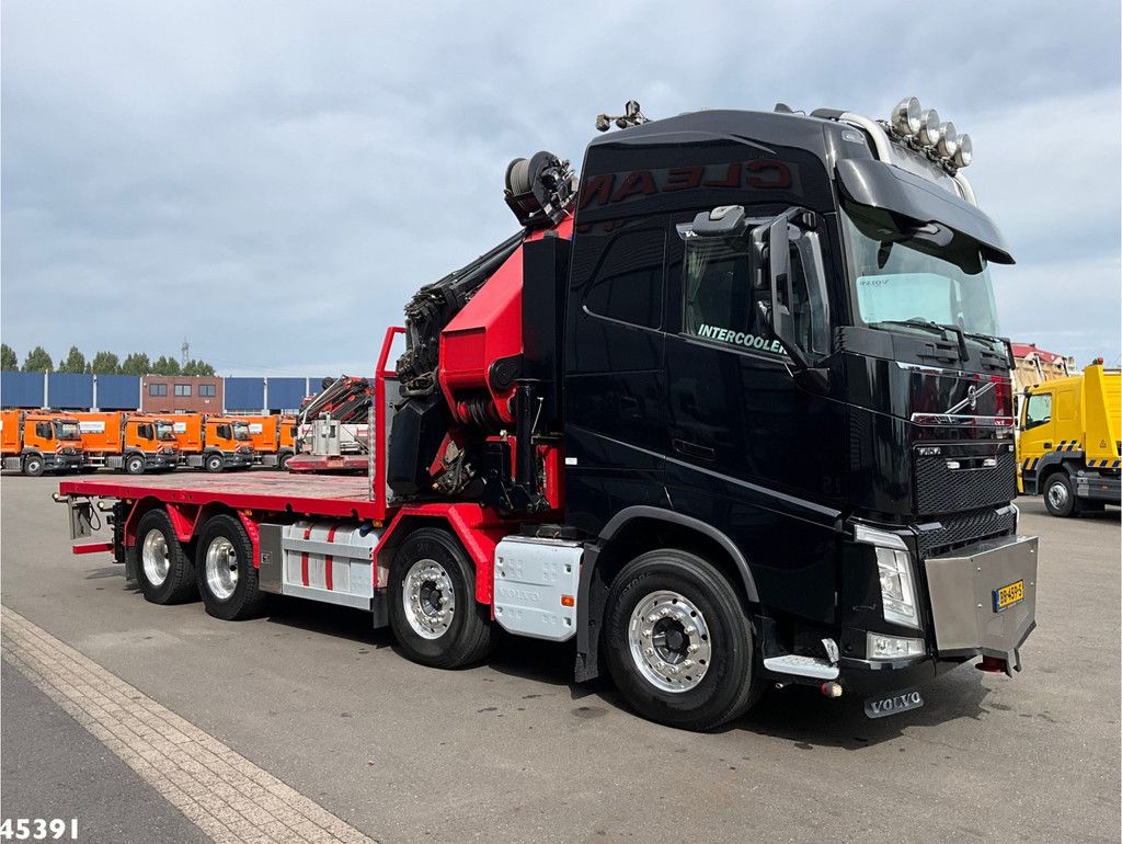 Volvo FH 540 8x4 HMF 85 Tonmeter laadkraan + Fly-Jib Just 222.786 km!