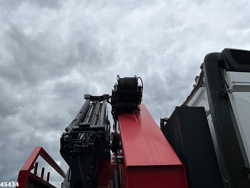 Mercedes-Benz Arocs 3251 8x4 Euro 6 Retarder HMF 85 Tonmeter laadkraan Fly-Jib